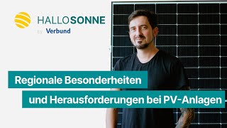 Regionale Besonderheiten und Herausforderungen bei PVAnlagen [upl. by Nishi]