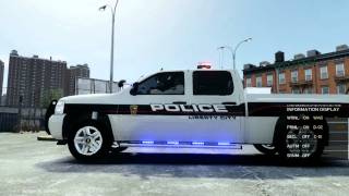 GTAIV Chevrolet Silverado 1500 Police By Bxbugs123 [upl. by Eemak862]