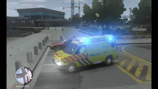 GTA 4 Dutch Vapid Speedo ambulance link [upl. by Assillem]