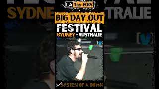 🤘Comment découvrir System Of A Down au BIG DAY OUT Festival de Sydney Australie en 2002 p2 [upl. by Acinomal]