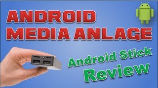 HomeMedia Anlage Android Stick 20 Review  Android im Wohnzimmer German HD [upl. by Sobmalarah]