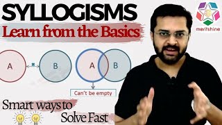 Syllogism  1 Basics of Syllogisms amp Venn Diagrams  Deductive Logic [upl. by Aekal619]