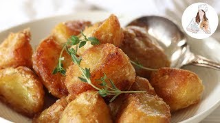 Roast Potatoes Recipe  Perfect Crispy Roast Potatoes [upl. by Weintrob800]