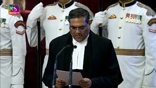 SwearinginCeremony of the 51st Chief Justice of India Sanjiv Khanna at Rashtrapati Bhavan [upl. by Eimia]