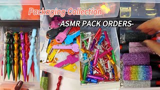 ASMR  Packaging Orders Collection  Order Packaging [upl. by Kcirdled105]