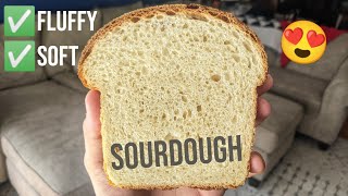 Sourdough Sandwich Bread  Start to Finish [upl. by Lennard]