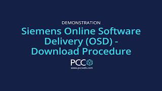 Siemens Online Software Delivery OSD  Download Procedure [upl. by Yromem]