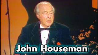 John Houseman Salutes Alfred Hitchcock [upl. by Odlanir]