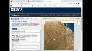 Downloading Landsat image from gloVis and Earth explorer [upl. by Llevart]