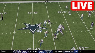 NFL LIVE🔴 Baltimore Ravens vs Dallas Cowboys  Week 3 NFL Full Game  22nd September 2024 NFL 25 [upl. by Sander]