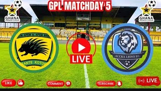 KOTOKO VRS ACCRA LIONSLIVESTREAM [upl. by Labanna558]