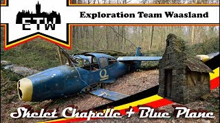 Skelet Chapelle amp Blue Plane  Bizarre kapel en neergestort vliegtuig [upl. by Edgerton]