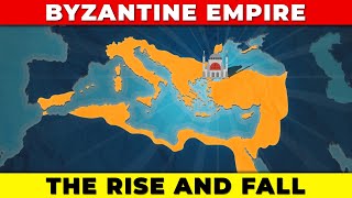 History of Byzantine Empire in 6 minutes on Map Description  Past to Future [upl. by Eeroc]