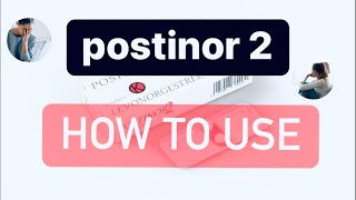 Everything about postinor 2  Medical health [upl. by Ilzel]