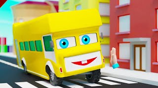 Wheels On The Bus Goes Round and Round Part  2  Nursery Rhymes amp Kids Song  Preschool Rhymes [upl. by Segroeg842]