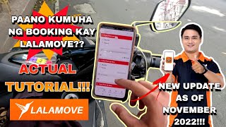 LALAMOVEPAANO KUMUHA NG BOOKING KAY LALAMOVE LALAMOVE APP TUTORIALSHEEPVLOGS [upl. by Guimar561]