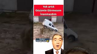 Gözümle görmesem inanmazdım 😂 süper bir manevra yaparak samanların üstüne çıkmayı başardı😀 [upl. by Baer]