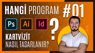 Kartvizit Hangi Programda Yapılır  Kartvizit Tasarımı Nasıl Yapılır 01 [upl. by Delia]