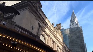 Grand Central Terminal  42nd Street NYC View travel beautiful explore video [upl. by Essyla222]