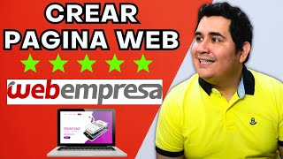 Como Crear Una PAGINA WEB con WEBEMPRESA 2024🔴🔥 [upl. by Margarette]