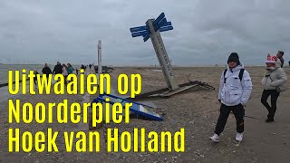 Uitwaaien op Noorderpier Hoek van Holland [upl. by Baiss624]