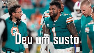 NFL Futuro de Tua Tagovailoa após nova concussão [upl. by Ainolopa]