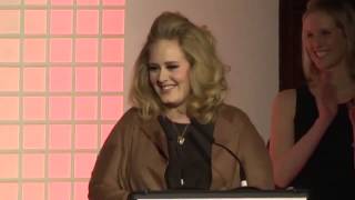 Adele Presents to Jonathan Dickins for Manager of Year at Music Week Awards 2012 26 April 2012 [upl. by Pattani52]