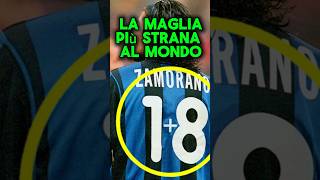 La maglia da calcio più strana al mondo 😧 zamorano calciosport football [upl. by Pepe635]