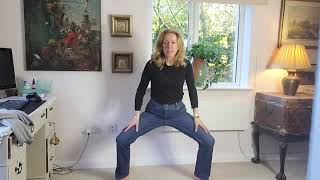 Get Stronger Abs With This Beginners Over 50 Workout In Jeans For Women FIT BEFORE 2025 [upl. by Needan]