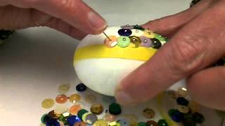 Decorated Polystyrene Egg [upl. by Minni209]