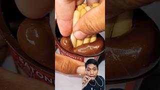 Nutella ampGo Chocolate chocolate nutella yummy shorts asmr shorts eating [upl. by Ohs905]