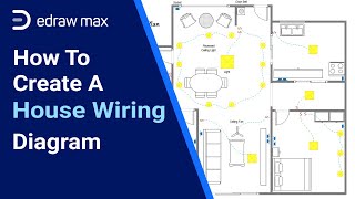 How to Create a House Wiring Diagram  Complete House Wiring Diagram Guide  EdrawMax [upl. by Chancey]