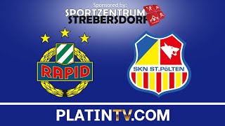 171117  Fußball  SK Rapid Wien II  SKN St Pölten Juniors [upl. by Leiria115]