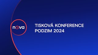 Podzim 2024 plný premiér  Tisková konference TV Nova [upl. by Attej]