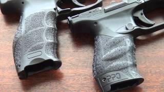 Hk VP9 vs Walther PPQ Detailed Comparison HD [upl. by Hurd]