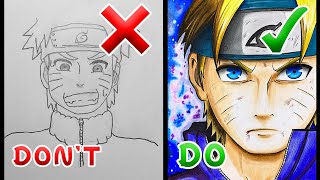 10 CONSIGLI PER MIGLIORARE NEL DISEGNO ANIMEMANGA [upl. by Isbella]