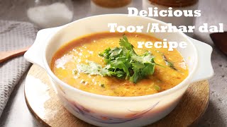 Toor Dal Recipe—delicious Bengali dal recipe with arhar dal [upl. by Julietta867]