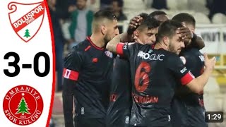 Boluspor 30 Ümraniyespor Trendyol 1lig mac Özeti [upl. by Remoh]