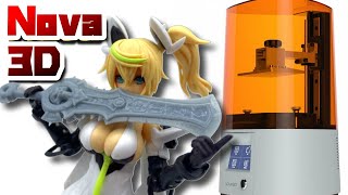 外国人に最新式３Ｄプリンター貰ったので美少女を武装させた【NOVA3D ELFIN2 MONO SE】 [upl. by Naeerb]