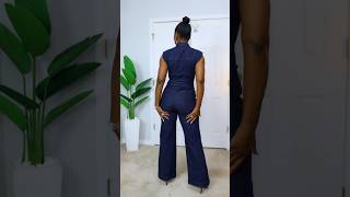 LET’S STYLE THIS DENIM JUMPSUIT  MIKO fallfashion2024 macys [upl. by Ahsiekrats]