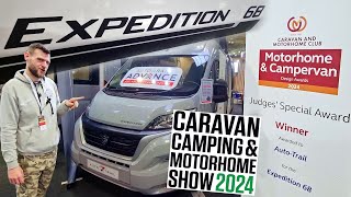 AutoTrail Expedition 68 review amp PCP scheme  Caravan Camping Motorhome Show 2024  NEC  vanlife [upl. by Eigna]