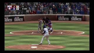 MLB The Show 20 Cubs VS Braves Postseason NLCS Game 6 October 19 2024 [upl. by Uke]