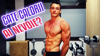 Calorii pentru slabit sau masa musculara  Ep1  Dieta Flex [upl. by Nemraciram359]