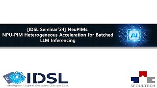 IDSL Seminar24 NeuPIMs [upl. by Shatzer251]