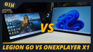 Lenovo Legion Go Vs OneXPlayer X1 Which Is The Big Screen Handheld King [upl. by Hiasi839]