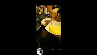 Corned beef with eggsfavouriteEnglish dinner [upl. by Nylhtac354]