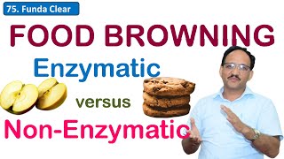 Browning Reactions in Food  Maillard Reaction  Enzymatic Browning  Caramelization  SK Sharma [upl. by Nibram]