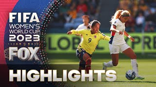 Colombia vs South Korea Highlights  2023 FIFA Women’s World Cup [upl. by Nirrat]