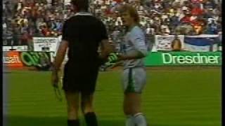 Bayern v Gladbach 198485 Part 1 [upl. by Sollows547]