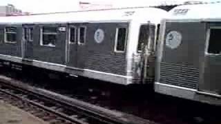 J train at Flushing Avenue [upl. by Rombert]